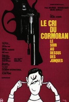 Le cri du cormoran, le soir au-dessus des jonques gratis