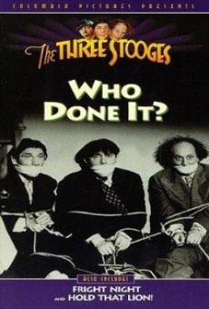 Los tres chiflados. Who Done It?, película completa en español