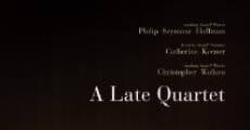 A Late Quartet (2012) stream