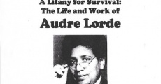 Película A Litany for Survival: The Life and Work of Audre Lorde