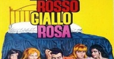 Bianco, rosso, giallo, rosa