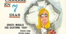 Cómo casarse en siete días (1971) stream