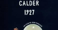 Película El gran circo de Calder, 1927