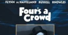 Four's a Crowd (1938) stream