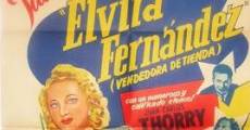 Elvira Fernández, vendedora de tienda