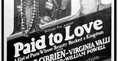 Paid to Love (1927) stream