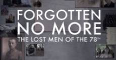 Forgotten No More: The Lost Men of the 78th (2014) stream