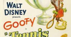 Goofy in Tennis Racquet