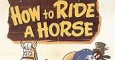Película Goofy: Cómo montar a caballo