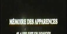 Mémoire des apparences (1986) stream