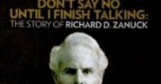 Película No digas no hasta que haya terminado de hablar: La historia de Richard D. Zanuck