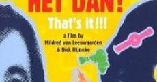 Nou, dat was het dan! (2005) stream