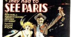 They Had to See Paris (1929)