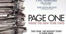 Page One: A Year Inside the New York Times (2011) stream