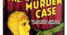 The Canary Murder Case (1929) stream