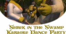 Ver película Shrek en el baile con karaoke en la ciénaga