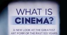 What Is Cinema?