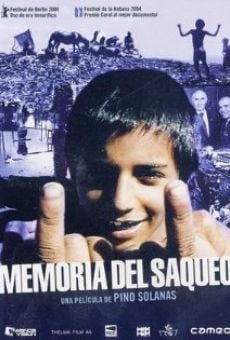 Memoria del saqueo gratis