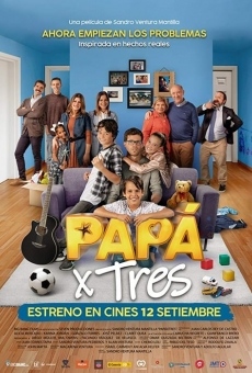 Papá X Tres online free