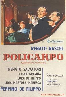 Policarpo, ufficiale di scrittura online streaming