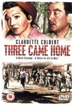 Three Came Home online free