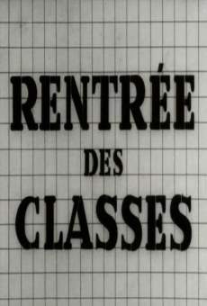 Rentrée des classes online free