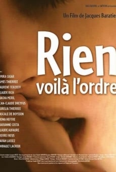 Rien, voilà l'ordre en ligne gratuit