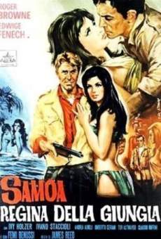 Samoa, fille sauvage