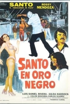 Santo en Oro negro gratis