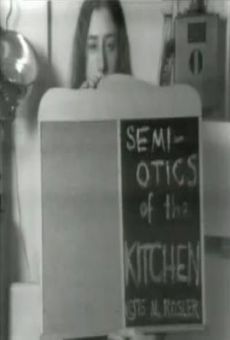 Semiotics of the Kitchen online free