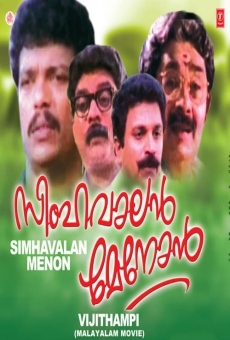 Simhavalan Menon on-line gratuito