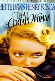 That Certain Woman online kostenlos