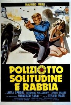 Poliziotto solitudine e rabbia