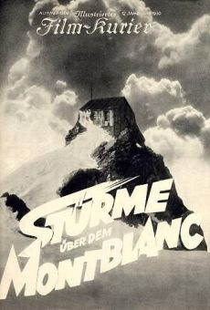 Ver película Tormenta en el Montblanc