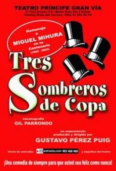 Tres sombreros de copa on-line gratuito