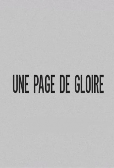 Une page de gloire stream online deutsch