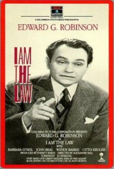 I Am the Law (1938)