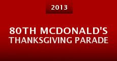 80th McDonald's Thanksgiving Parade (2013) stream