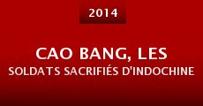 Cao Bang, les soldats sacrifiés d'Indochine (2014) stream