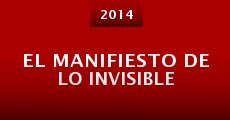 Película El manifiesto de lo invisible