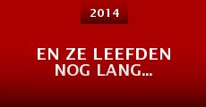 En Ze Leefden Nog Lang... (2014) stream