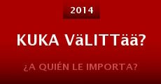 Kuka välittää?