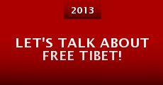 Let's Talk About Free Tibet!