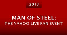 Película Man of Steel: The Yahoo Live Fan Event