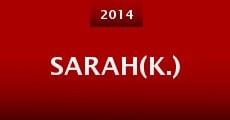 Película Sarah(k.)