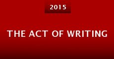 The Act of Writing