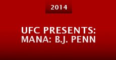 Película UFC Presents: Mana: B.J. Penn