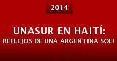 UNASUR en Haití: reflejos de una Argentina solidaria (2014)